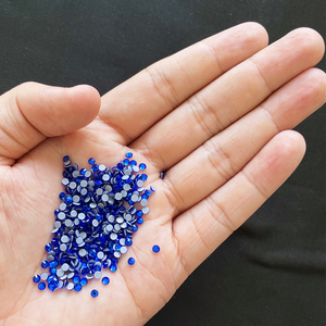 Yantuo toptan safir Ss4-ss30 düzeltme Rhinestones 1440 adet cam demir on Rhinestone taşlar gömlek kumaş elbise için - Product Image 2