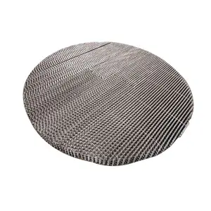 Stainless Steel 304 316 Mesh Structured Packing Corrugated Structured Packing For Packed Towers