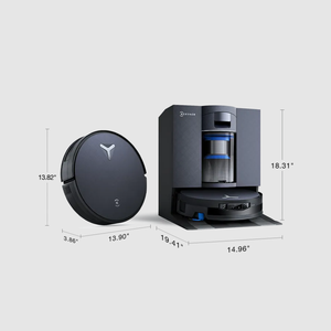 ECOVACS DEEBOT X12 OMNICYCLONE Aspirateur robot et serpillière, aspiration de 22000 Pa, ZeroTangle, charge PowerBoost pour les grandes maisons - Product Image 6
