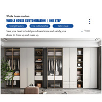 Armoire de luxe moderne et simple, grande capacité, avec portes battantes réglables, idéale pour chambre et salon – Meilleure vente