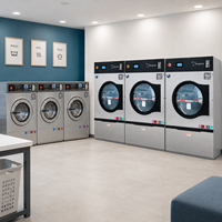 Séchoir à linge commercial à chargement frontal pour laverie automatique, hôtel, appartement et équipement de blanchisserie en libre-service OEM