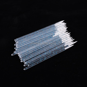 Confezione da <span class=keywords><strong>50</strong></span> pennelli per il trucco glitterati e getta applicatore per Eyeliner con manico in plastica setola bianca per il trucco degli occhi - Product Image 6