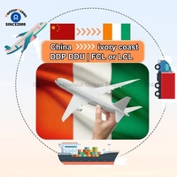 Top 10 Transitaires de Chine : Service de Livraison Porte-à-Porte Fournisseur de Services Logistiques Expédition vers la Côte d'Ivoire