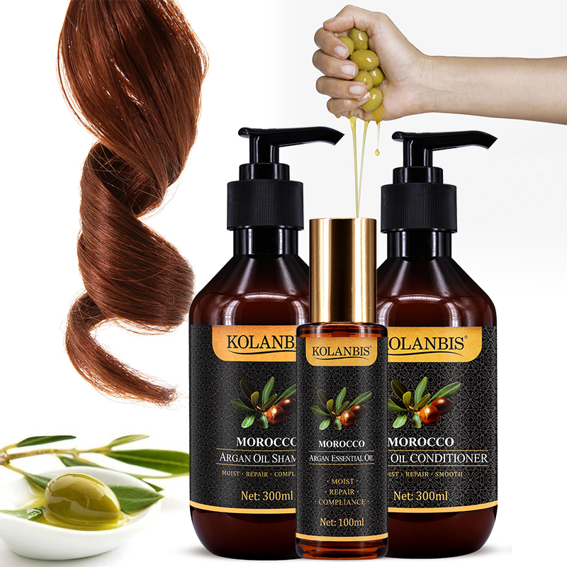 300ML argan oil Morocco organic oil conditioner repair hair