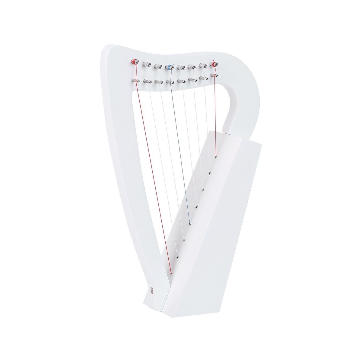 8 tone-little harp-white