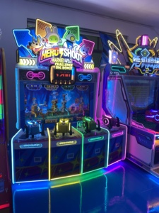 Máquina de Juegos Infantil KUBIXION, Interactiva para Padres e Hijos, de Disparos, que Funciona con Monedas, Equipo para Centros Comerciales, en Inglés - Product Image 5