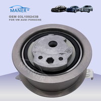 MANER 03L109243B 03L109243F oto motor parçaları triger kayışı gergi mekanizması Audi A3 A4 VW Golf Tiguan için 1.6 2.0