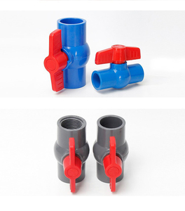Válvula de Bola Compacta de PVC DaringFish para Riego por <span class=keywords><strong>Goteo</strong></span> Agrícola, Conexión de Plástico para Sistema de Riego Agrícola - Product Image 2