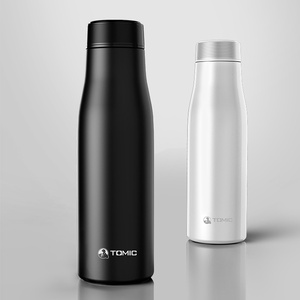 Everich Bouteille D'eau Intelligente Tasse <span class=keywords><strong>Thermos</strong></span> de Température Froide Chaude Affichage et Rappel D'alarme D'écran Tactile D'AFFICHAGE à CRISTAUX LIQUIDES - Product Image 4