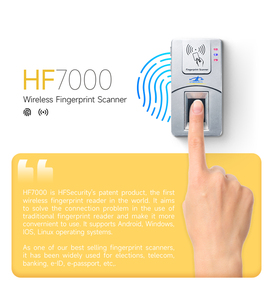 Hfsecurity hf7000 miễn phí SDK sinh trắc học NFC Đầu đọc thẻ vân tay Thiết bị quét cho cử Tri Bầu Cử - Product Image 6
