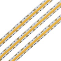 Bande LED COB intelligente pour décoration de Noël, éclairage d'ambiance intérieur, 5 m, contrôle par application, couleurs variées, 12 V, compatible TV, lumière LED
