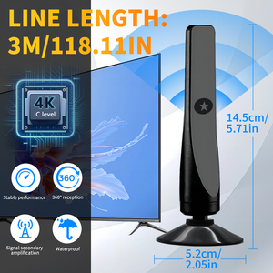 Venta caliente <span class=keywords><strong>Antena</strong></span> de <span class=keywords><strong>TV</strong></span> <span class=keywords><strong>HD</strong></span> de largo alcance para exteriores <span class=keywords><strong>Antena</strong></span> de HDTV <span class=keywords><strong>digital</strong></span> interior de alta ganancia con larga garantía hecha de plástico duradero - Product Image 5