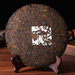 Hualinchun Gâteau <span class=keywords><strong>de</strong></span> thé Pu'er fermenté <span class=keywords><strong>de</strong></span> feuilles d'arbres anciens, doux et onctueux, pour l'aide digestive, la relaxation du soir et une boisson saine - Product Image 2