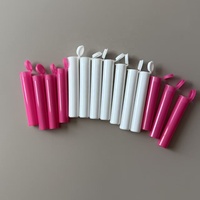 Échantillon gratuit de tube en PP résistant aux enfants et anti-odeur, 25*114mm avec couvercle CR, tube en plastique à ouverture facile