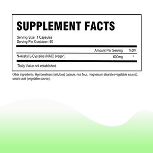 Grosir kapsul OEM NAC bebas Gluten n-asetil <span class=keywords><strong>l</strong></span>-<span class=keywords><strong>cysteine</strong></span> suplemen dengan sertifikat GMP untuk dukungan antioksidan - Product Image 4