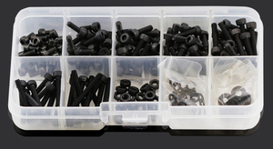 12.9 Lớp Thép Carbon Flat Round Cap Đầu Vít Bu Lông Và Các Loại Hạt Assortment Kit Vít Kit - Product Image 2