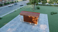 Maison Modulaire de Luxe 20/40 pieds, Préfabriquée, Extensible, Conteneurisée, Portable avec Cuisine et Panneaux Sandwich