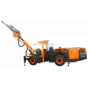 Two Boom <strong>Drill</strong> Jumbo CYTJ45/2 360&deg; Feed Rotation 4WD Articulated Chassis for 12-45m&sup2; Tunnel Section - Product Image 4
