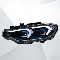 Conjunto de Faros LED para BMW Serie 3 (F30/F35/F31) 2012-2019, Repuesto de Faros Delanteros, Suministro de Fábrica, Piezas de Automóvil -- Un Par