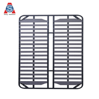 Cadre de lit pliant King Size en acier inoxydable avec lattes – Pièces de rechange robustes et durables – Compatible avec les fournisseurs en gros de meubles