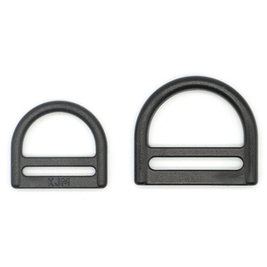 ห่วงรัดแบบ D-Ring รุ่น C016 ขนาด 20 มม. 26 มม. ทำจากพลาสติก สำหรับกระเป๋าเป้สะพายหลังแบบยุทธวิธี - Product Image 1