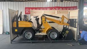 ציוד מכני הנדסי HT180 1T מעמיס חקלאי זול מעמיס גלגלים - Product Image 4