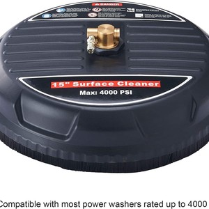 Disque de lavage haute pression pour sols, 15 pouces, nettoyage à l'eau froide, 4000 psi, pour usage domestique - Product Image 4