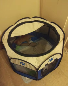 เต๊นท์สัตว์เลี้ยงพับได้เต็นท์สุนัขเล่นรั้วนอน - Product Image 5