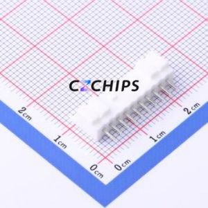 HC-PA-10A Wire-to-Board Pin Header Through hole Component (THT),P=2mm Connector 1x10P 2mm Through Hole PA - Product Image 2