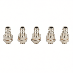 Hydraulic <b>Quick</b> Connect Fittings 1/4 Inch Npt Male Threaded Couplers For Pneumatic Systems - Product Image 2