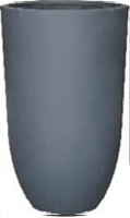 Pot de plante en ciment haut, pour intérieur/extérieur, avec trous de drainage, écologique, léger, durable, haute résistance, incassable, design moderne