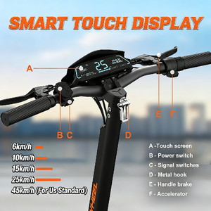 Trottinette <span class=keywords><strong>Électrique</strong></span> Monomoteur 48V au Meilleur Prix – Entrepôt Chine - Product Image 3