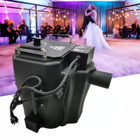 3500W LED DMX PAR Machine à brouillard pour les mariages Disco Parties Clubs Manuel de fumée basse à base d'eau Comprend un boîtier de vol en métal sec