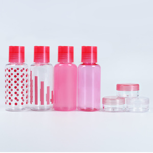 Travel sub-bottling set, <b>plastic</b> makeup remover water agent portable <b>empty</b> <b>bottle</b> for business trip - Product Image 1