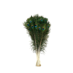 Plumes <span class=keywords><strong>de</strong></span> <span class=keywords><strong>paon</strong></span> à œil enfilé naturel à vendre fête carnaval maison mariage pièce maîtresse noël Vase vacances décor bricolage artisanat Floral - Product Image 1