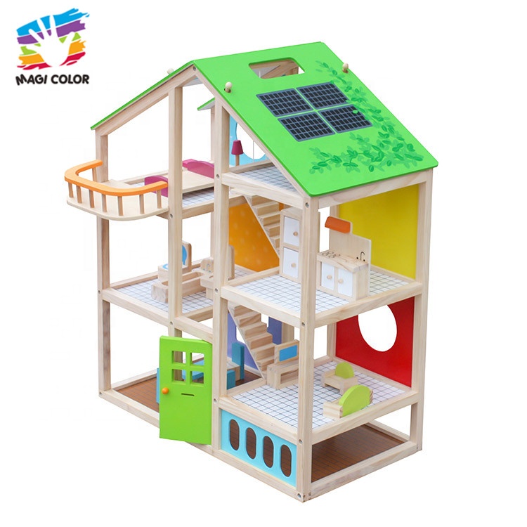 OEM ODM Маленькая деревянная кукольная мебель для детей W06A281