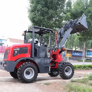 OEM Titan 0.8t tarım makinesi TL08 800kg chargeuse sur pneus lastikli yükleyici yard yükleyici çin