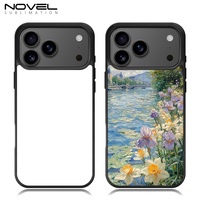 Nouveauté : Coques de téléphone vierges personnalisables en TPU 2D pour sublimation, protection par presse à chaud pour iPhone 17/17 Air/17 Pro/17 Pro Max