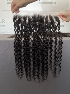 Frontales de encaje transparentes color negro natural 13x4 13x6 - Product Image 6