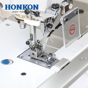 Máquina de Coser Industrial de Puntada Interlock de Accionamiento Directo Serie HK-500-01CB/AT con Motor de Hierro y Engranajes Computarizados de Alta Velocidad - Product Image 4