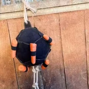 Pelota de juguete para caballos, novedad superventas transfronteriza, pelota de entrenamiento y alimentación con forma de zanahoria, suministros ecuestres, bolsa para caballos - Product Image 3