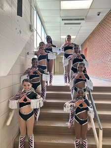 Majorette Đồng Phục Tùy Chỉnh Sequins Và Fringe Rhinestone Majorette Khiêu Vũ Đồng Phục Cô Gái Hiệu Suất Majorette Đồng Phục Với Fringe - Product Image 3