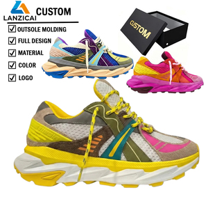 Chaussures Chunky Dad personnalisées pour hommes, multicolores, respirantes, en maille, style rétro, baskets de créateur, logo personnalisé, chaussures de marche, de sport et de course - Product Image 1