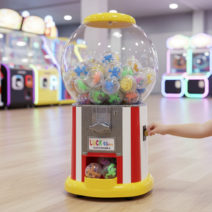 Juguetes de Cápsulas de Plástico Mini FEZA, Figuras de Animales Coloridas para Niños, Juego LUCK de 45 mm, Operado con Monedas, Eléctrico con Cable, Personalizable - Product Image 3