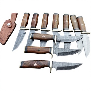 Couteau à lame fixe Rat Tail en acier Damas, couteau de survie - Garantie de 3 ans, prix bas pour les détaillants - Product Image 2