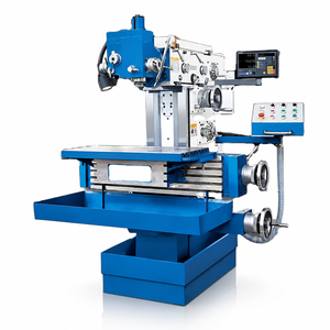 High Accuracy Multifunctional Automatic Heavy Duty Vertical <b>Swivel</b> Head Metal Universal Milling Machine - Product Image 1
