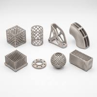 Impression 3D industrielle, technologie SLM, prototypage rapide en métal pour l'usinage, services OEM personnalisés non-CNC, fabricant