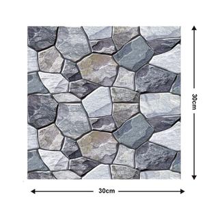 Azulejos de Pared Modernos Impermeables Autoadhesivos para Sala de Estar, Decoración de Pared para <span class=keywords><strong>TV</strong></span>, Papel Tapiz de PVC No Tejido para Uso Doméstico - Product Image 6