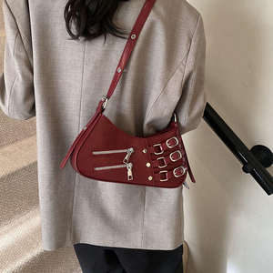 Sac bandoulière tendance en PU, sac bandoulière, sac à main de haute qualité, sac à bandoulière pour femme - Product Image 1