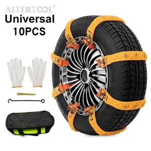 <span class=keywords><strong>Cadenas</strong></span> de <span class=keywords><strong>Nieve</strong></span> Antideslizantes <span class=keywords><strong>para</strong></span> Neumáticos de Coche, 10 Piezas/Juego, Directo de Fábrica, <span class=keywords><strong>para</strong></span> Emergencias en Invierno - Product Image 3